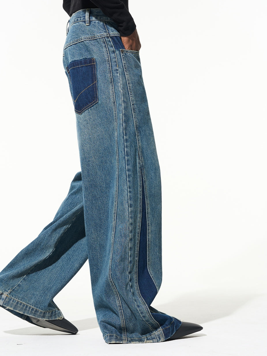 LAid Back Over distressed denim 希少品-