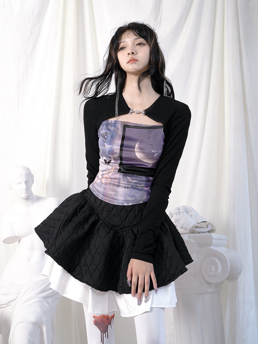 Mond Retro Butterfly Front Cutsew