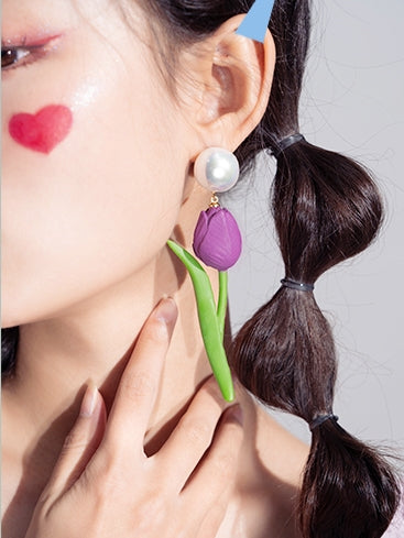 Tulip Earlings