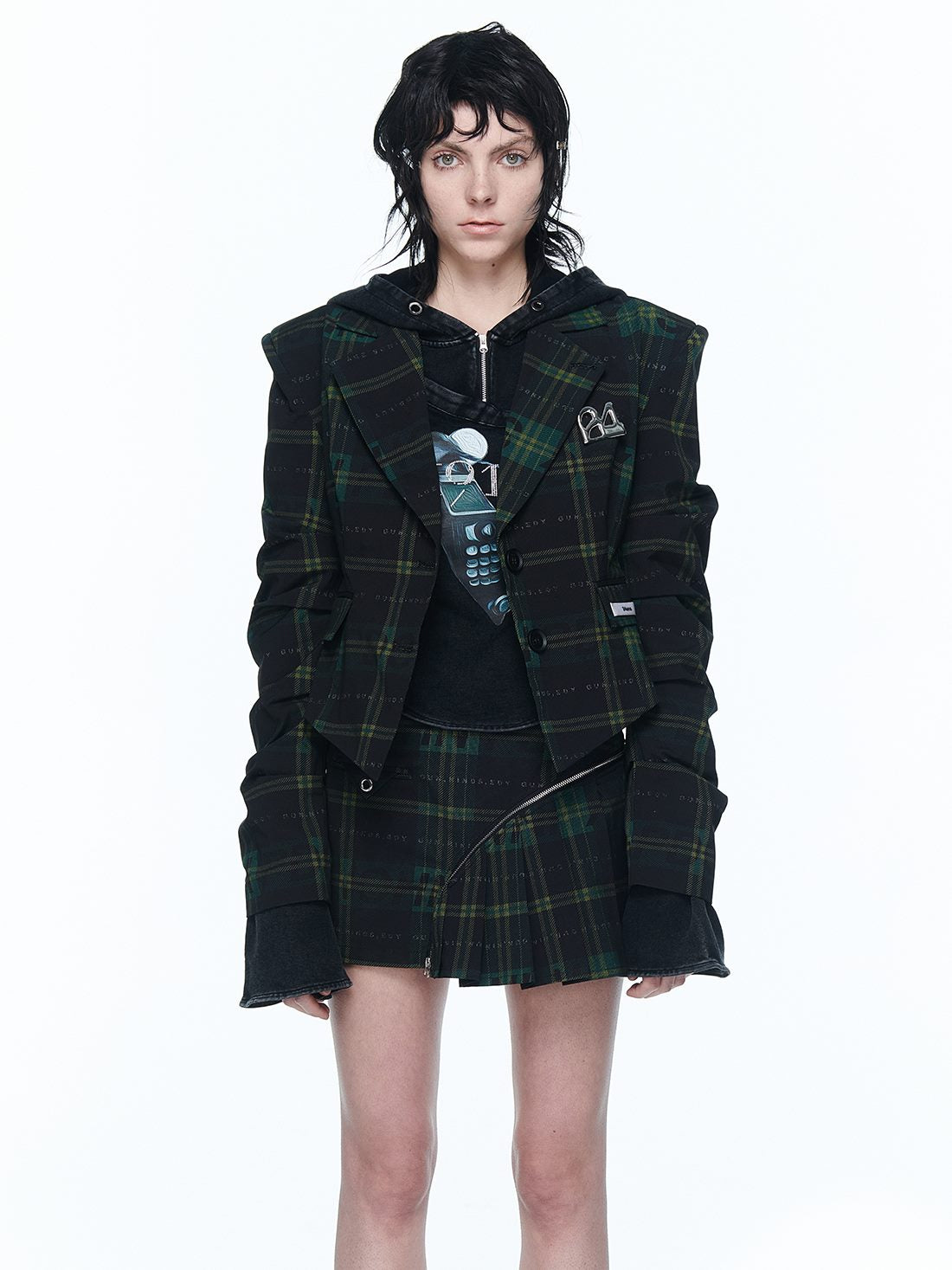 Green Plaid Jacket