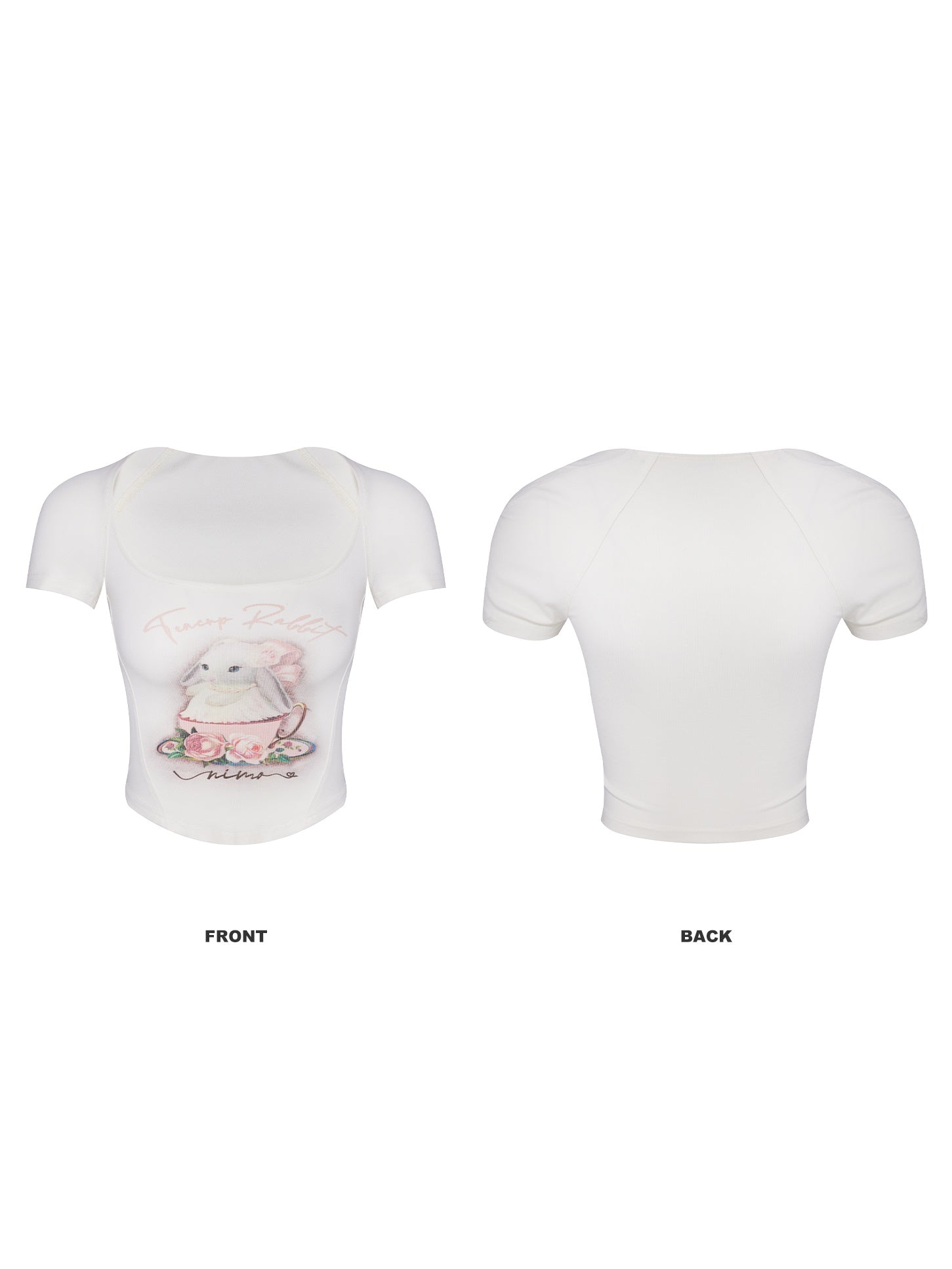 TEACUP Rabbit Short Sleeve T-Shirt &amp; Camisole