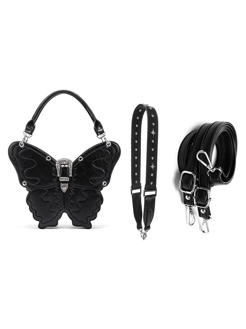 Three-dimensional Punk Butterfly Shape Bag