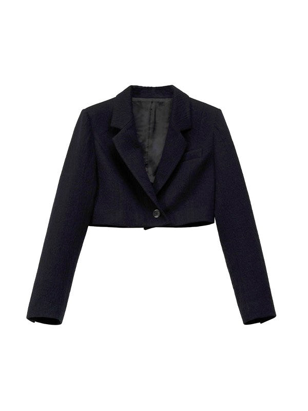 Cropped Wool Jacket