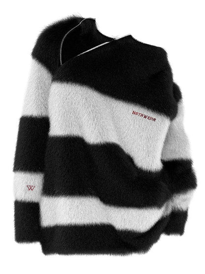 Soft Waxy Zipper Adjustable Sweater