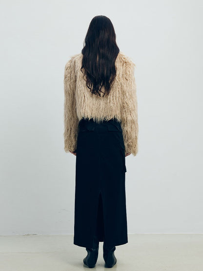 SHORT FUR COAT