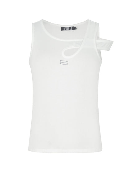 Atmosphere Leakage Shoulder Tank Top