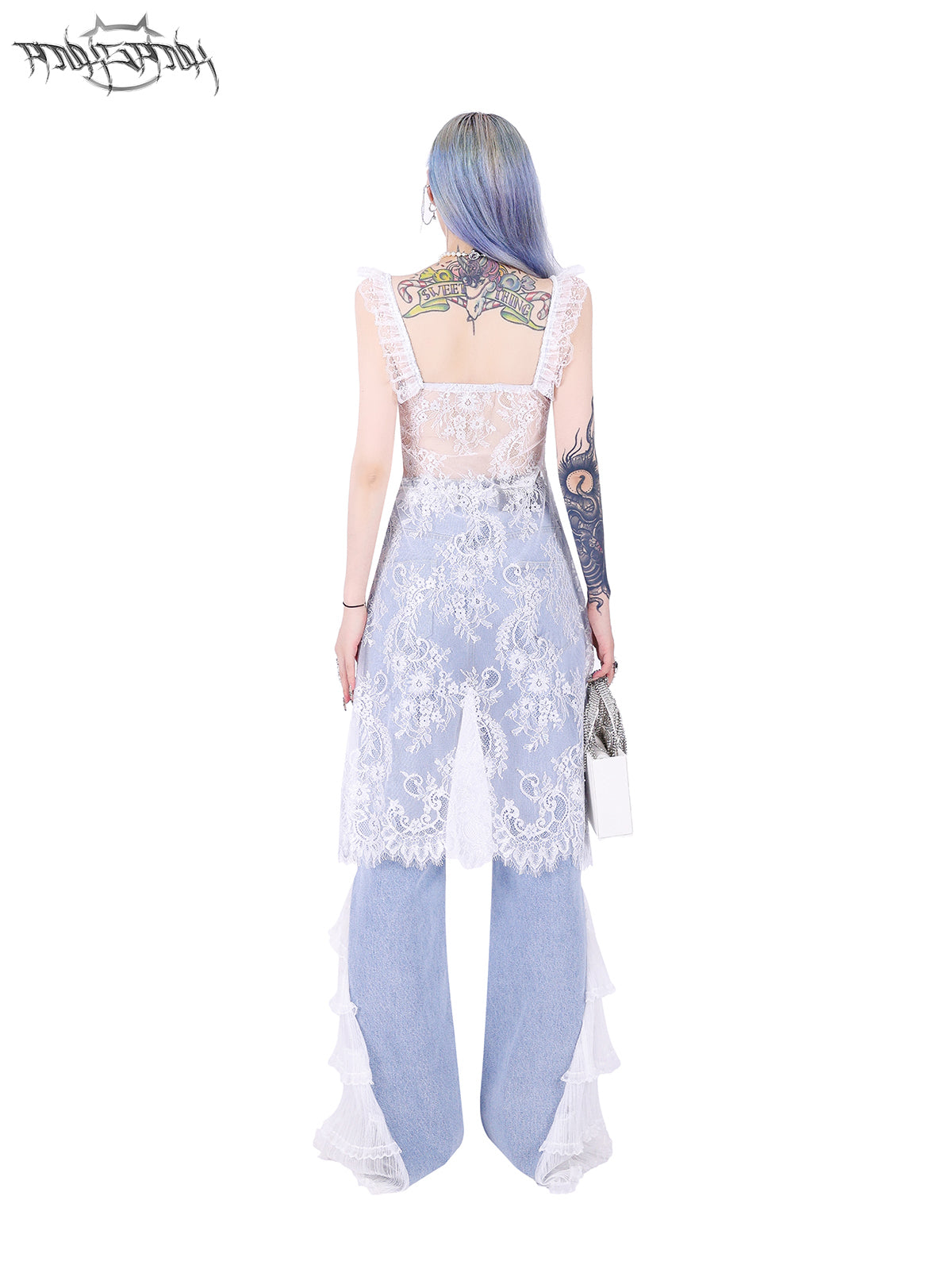 Lace Nichi See-Through Fairy One-Piece