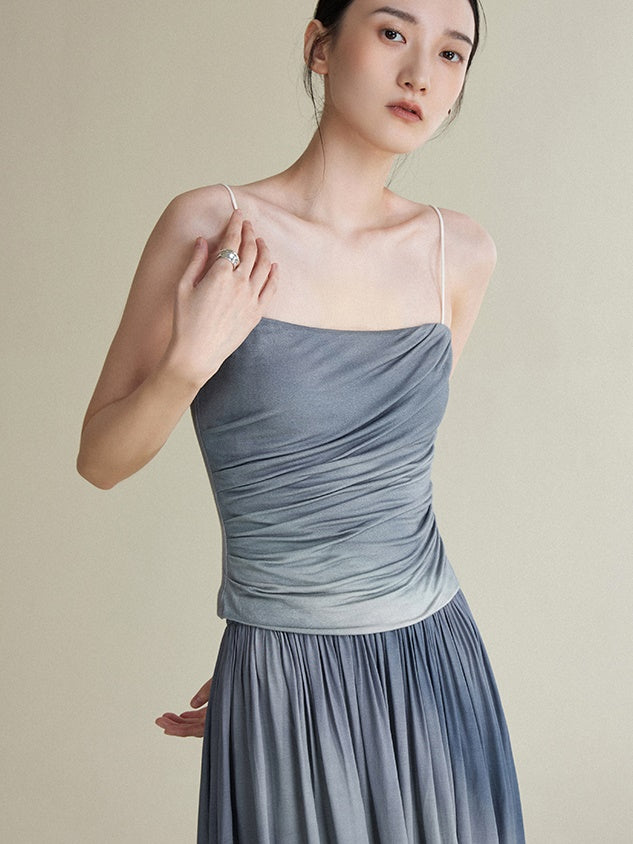 Twisted Design Three-dimensional Pleated Sling