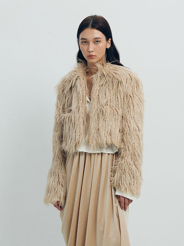 SHORT FUR COAT