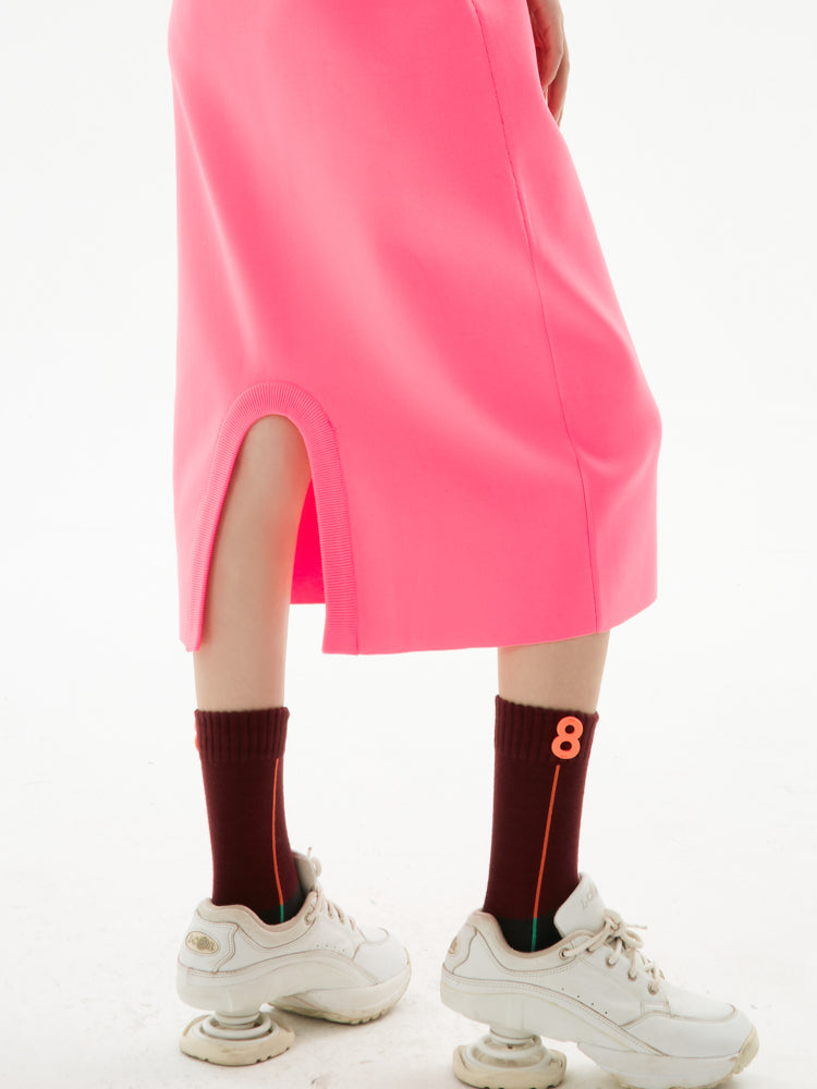 Y2K Sports Sense Knitted Skirt