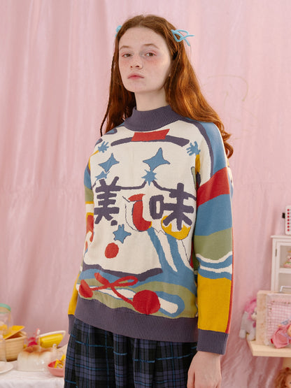 Delicious Illustration Sweater