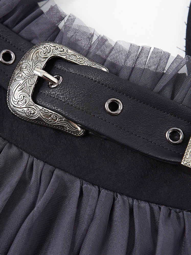 Robe à suspense de ceinture de ceinture