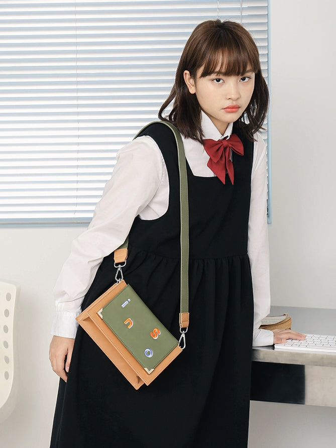 Simple Letter Messenger Bag --NSO ARCANA ARCHIVE Simple Letter Messenger Bag --NSO ARCANA ARCHIVE