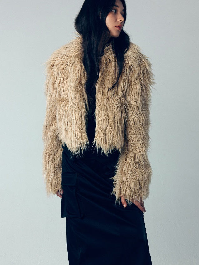 SHORT FUR COAT