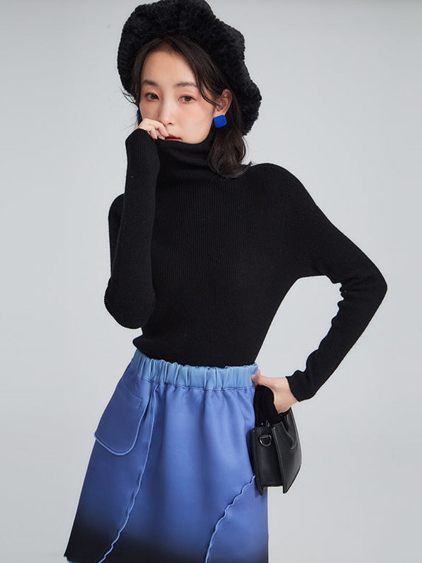 PURE WOOL TURTLENECK SWEATER