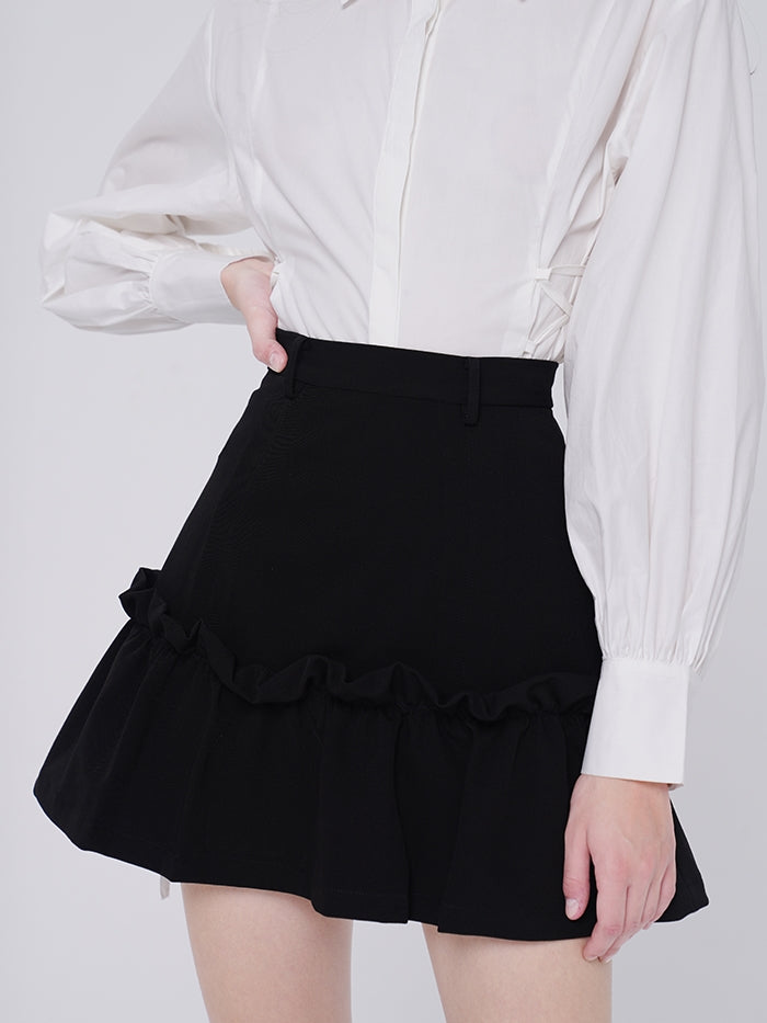 High Waist A-LINE SKIRT