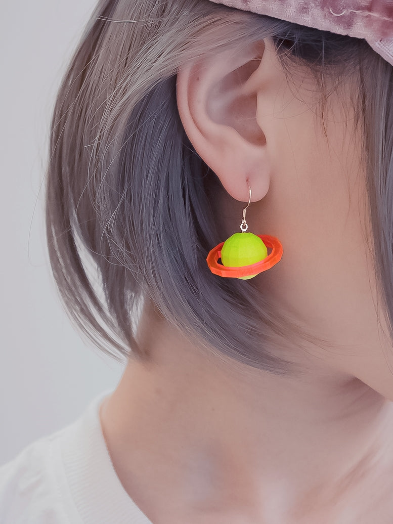 Candy Color Planet Earrings