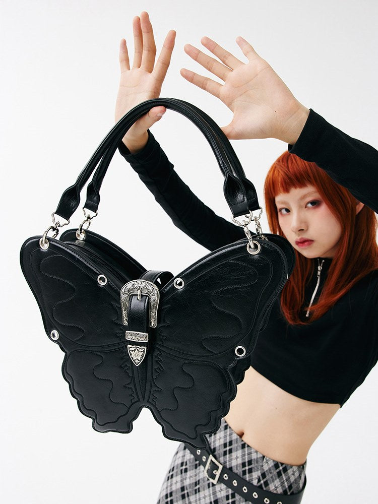 Three-dimensional Punk Butterfly Shape Bag - Cigaberry – ARCANA