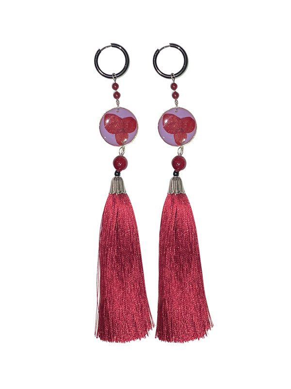 Chinese Style Tassel Earrings