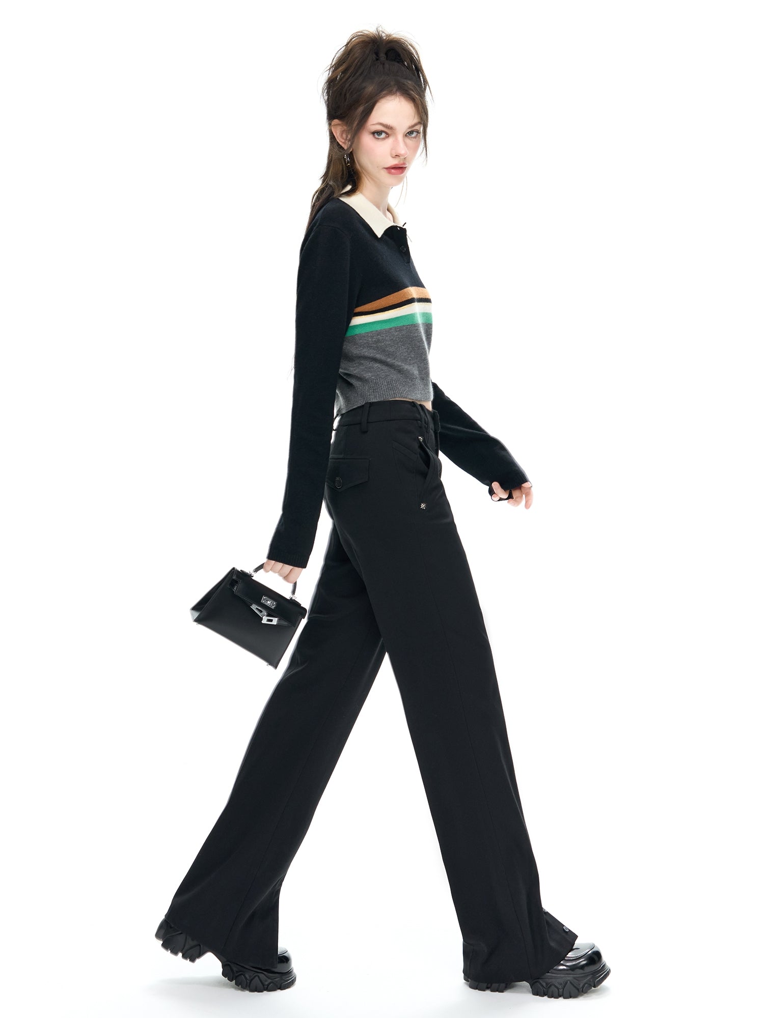 Casual Straight Pants