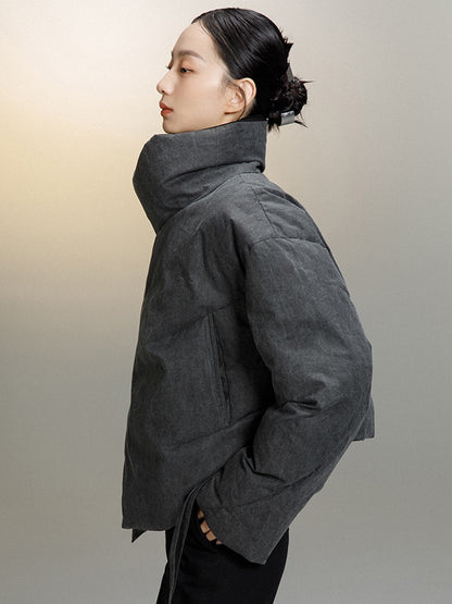 White Duck Down Short Jacket