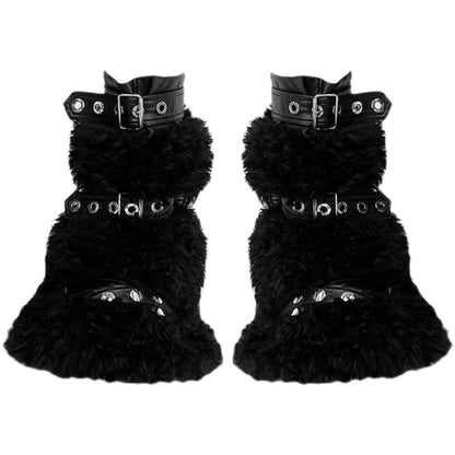 FUR Stitching Decorative Leg-Cover