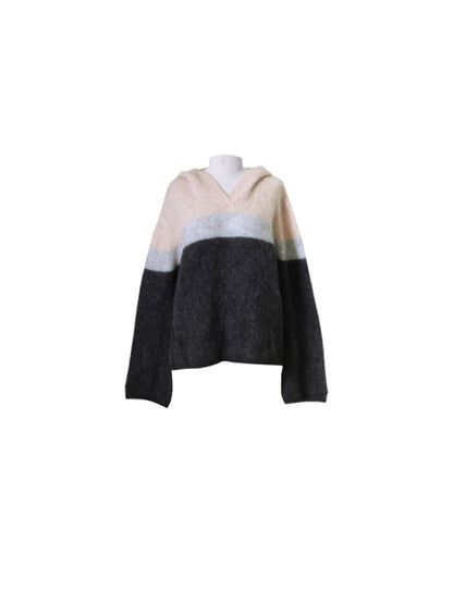 Mohair Colorblock Sweater