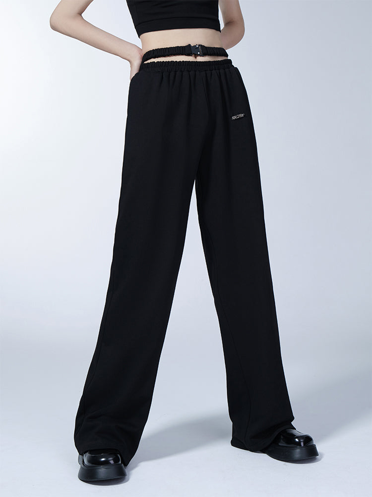 Casual Loose Simple Plain Pants