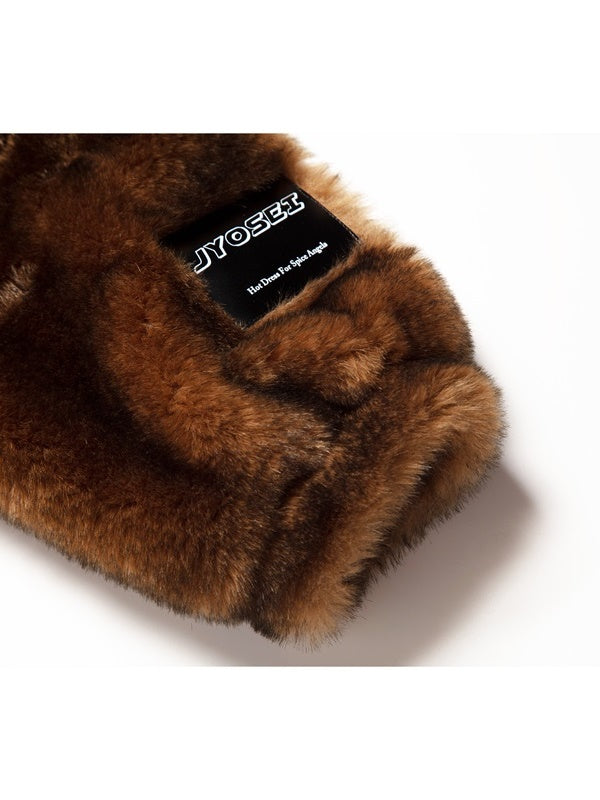 Imitation Fur Thick Coat