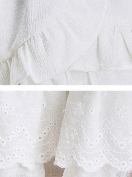 Lace White Cake Skirt