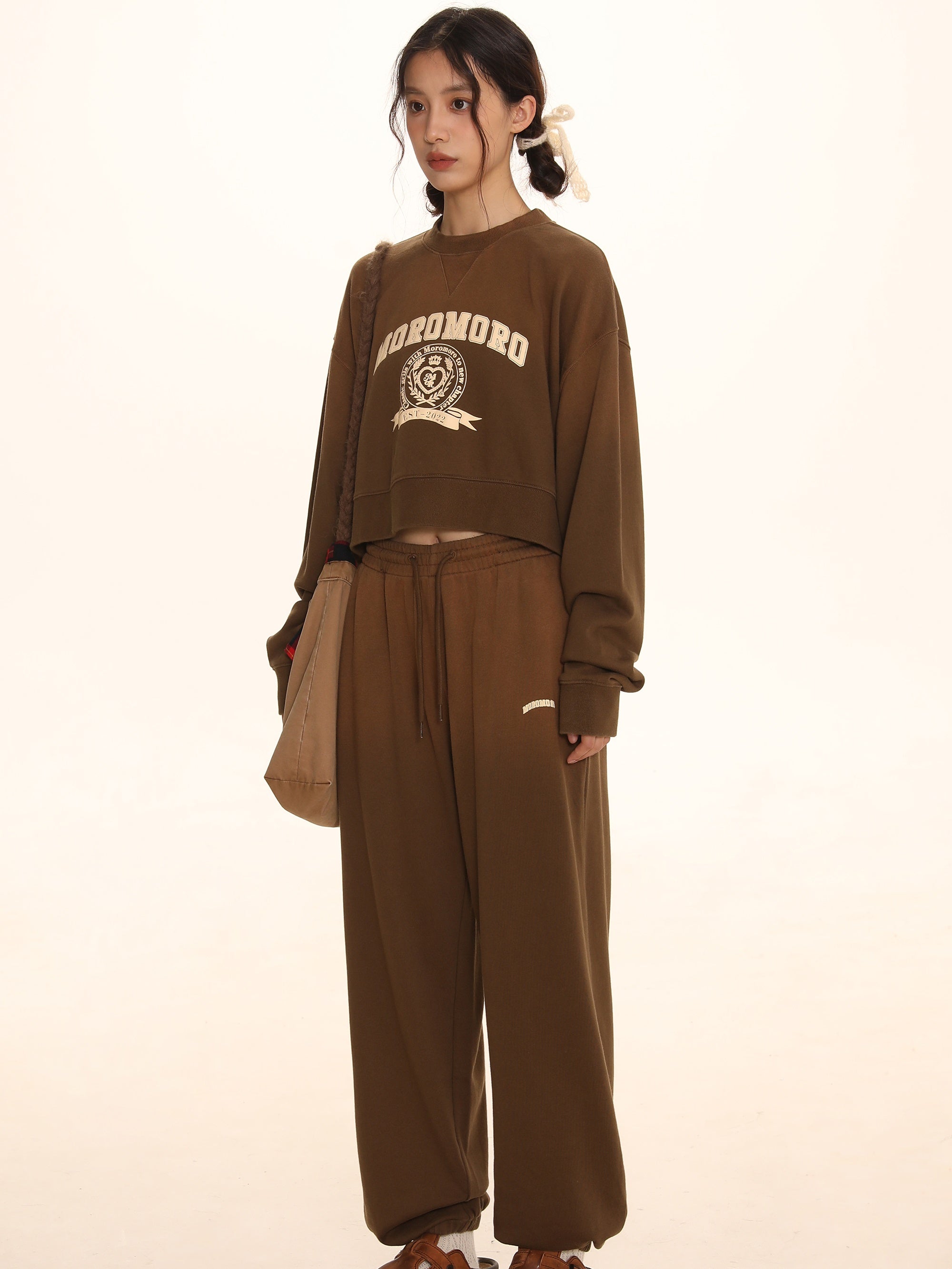 archive sweat flare pants-