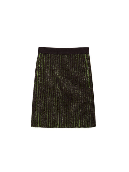 Knit Short A-LINE SKIRT