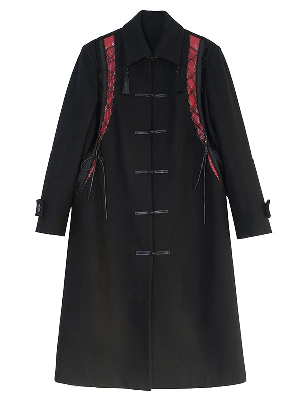 Nichi Back-print Long-coat