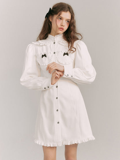 Fairytale Double Collar Shirt Dress