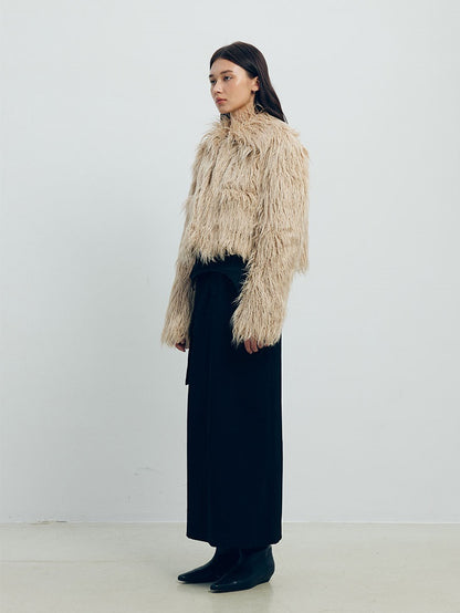 SHORT FUR COAT