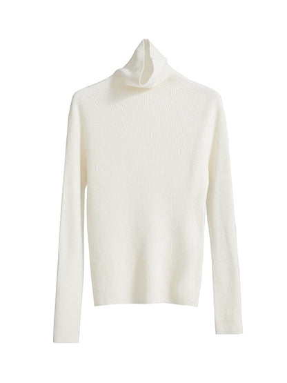 PURE WOOL TURTLENECK SWEATER