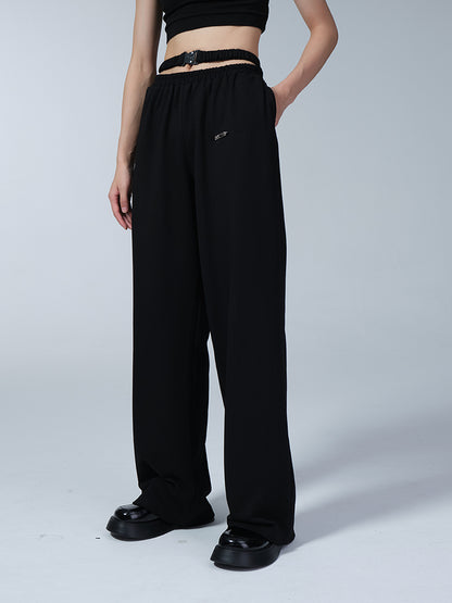 Casual Loose Simple Plain Pants