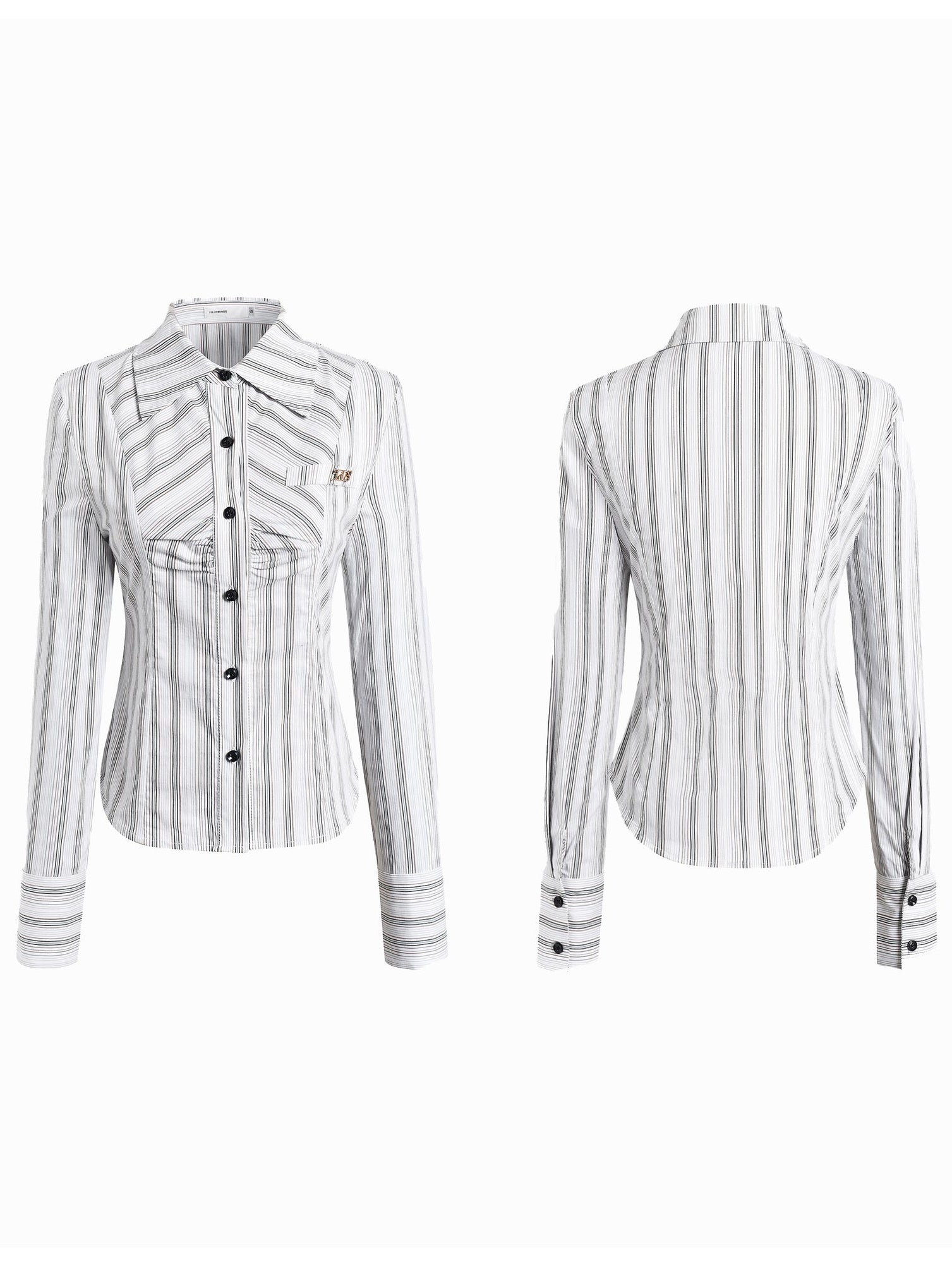 Long-sleeved Striped Shirt