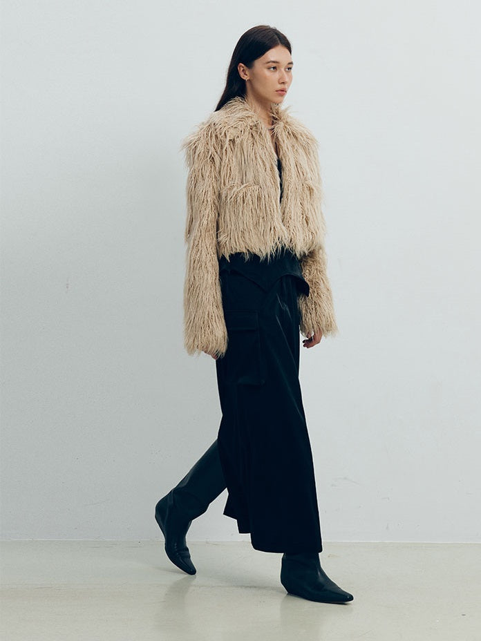 SHORT FUR COAT