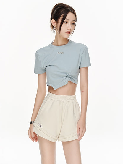 High-waisted Casual Shorts