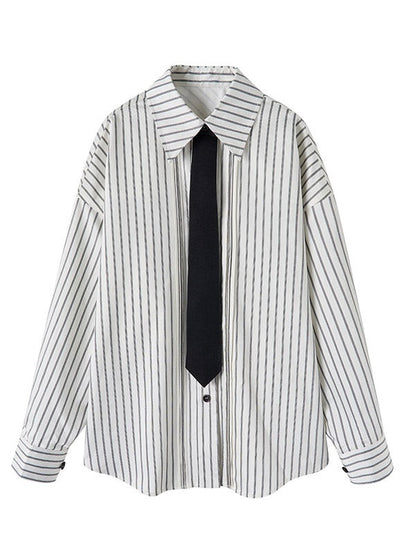 LOOSE STRIPED SHIRT