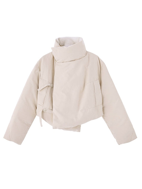 White Duck Down Short Jacket