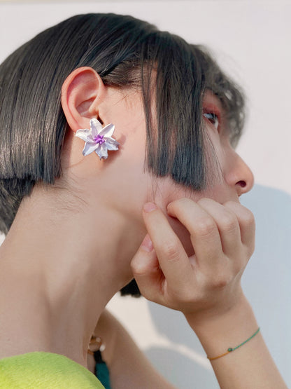 Flower Exaggerated Earrings