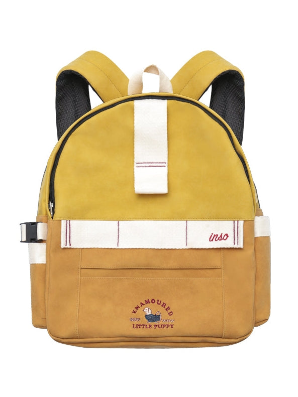 Zara shop yellow backpack