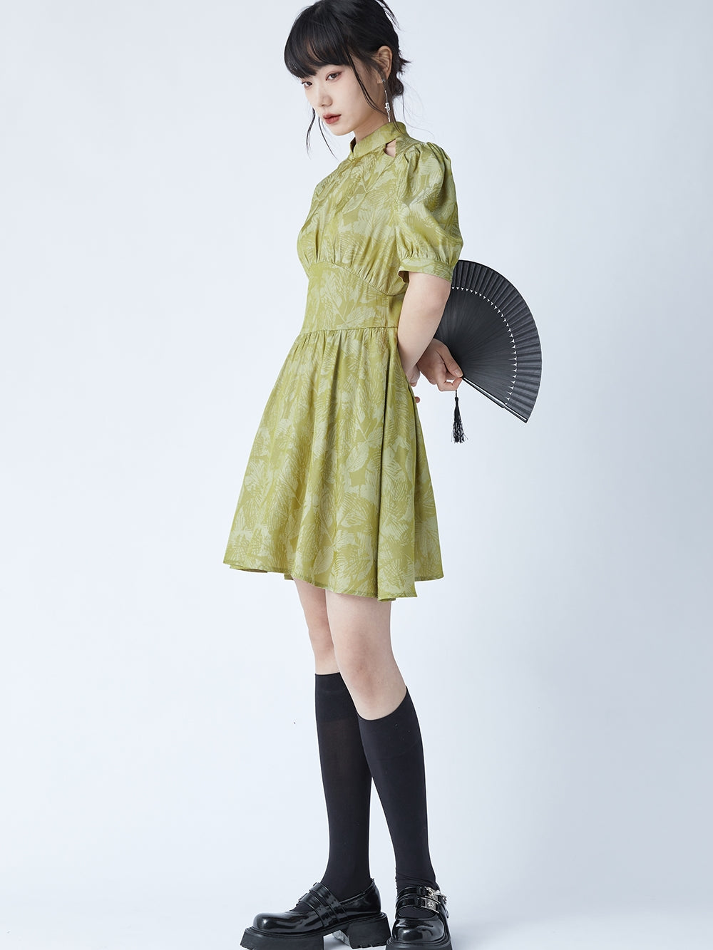 개선 된 Cheongsam Short Dress