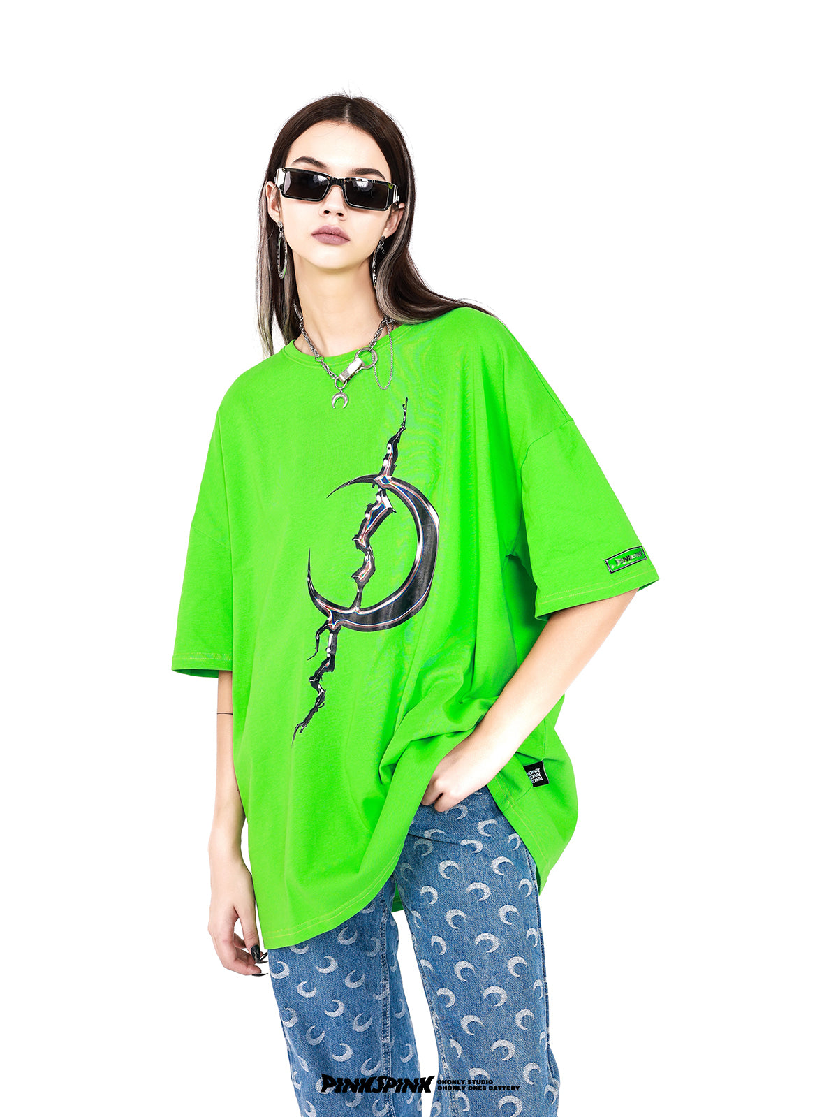 MOON UNIQUE LOOSE T-SHIRT