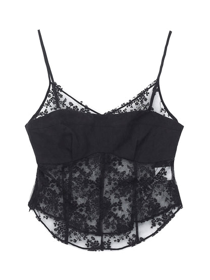 Lace Elegant Sheer Camisole