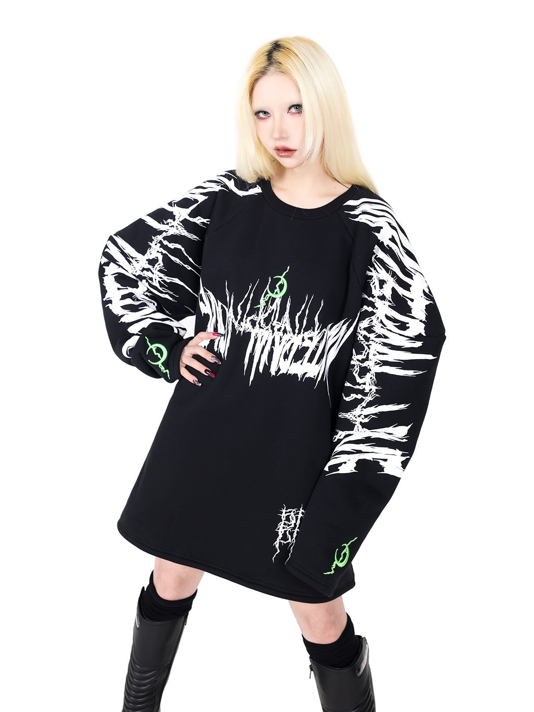 Impact Letter Printing Loose Pullover