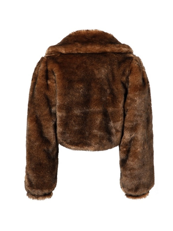 Imitation Fur Thick Coat