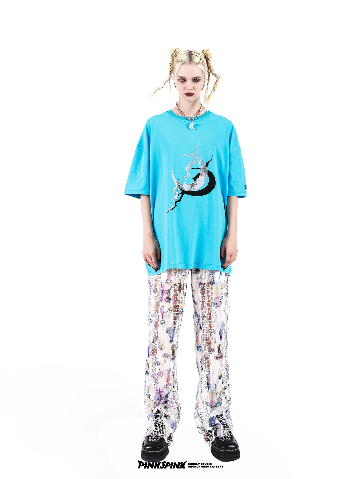 Moon Casual Oversize T-shirt